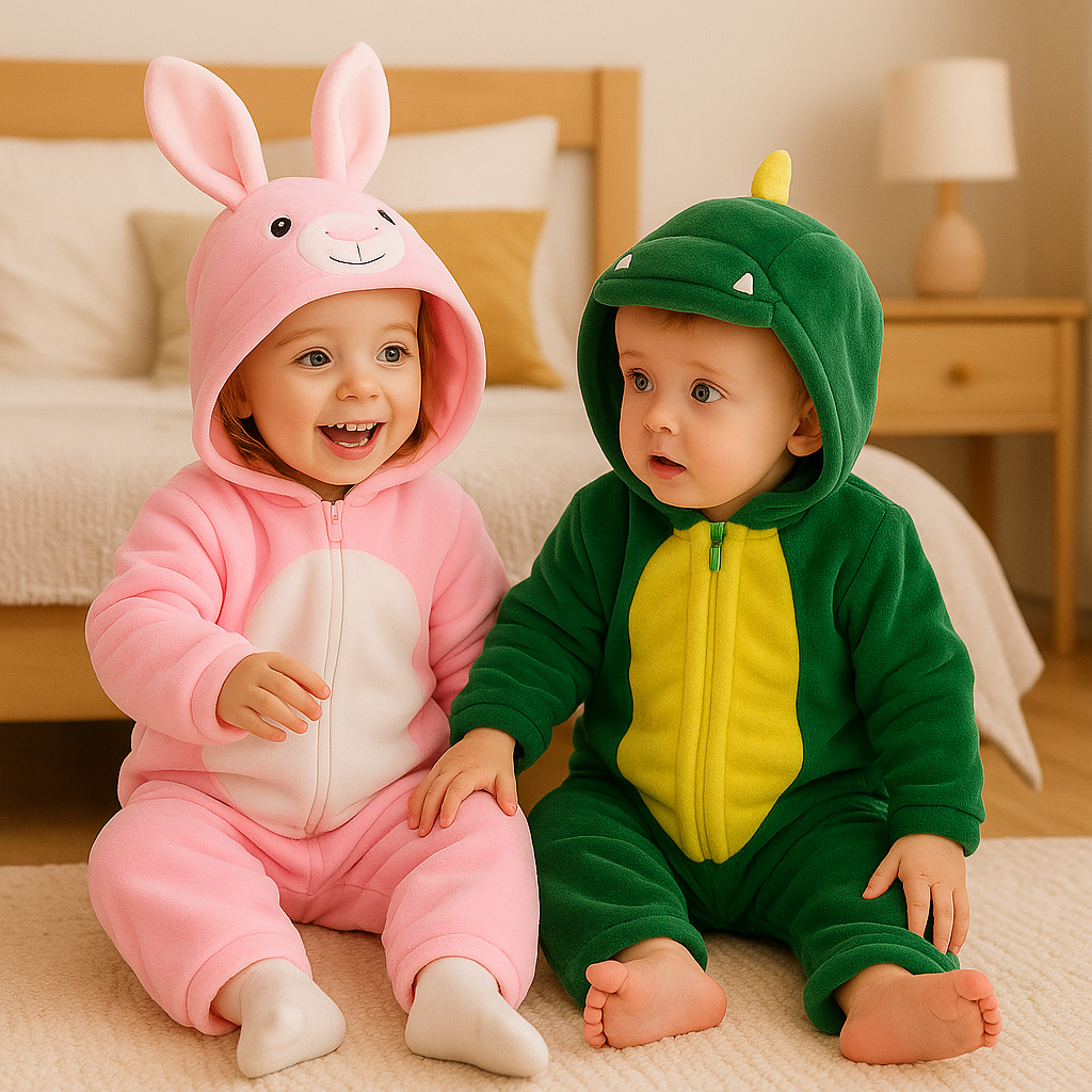 Combinaison d’Animaux – Pyjama Mignon et Confortable