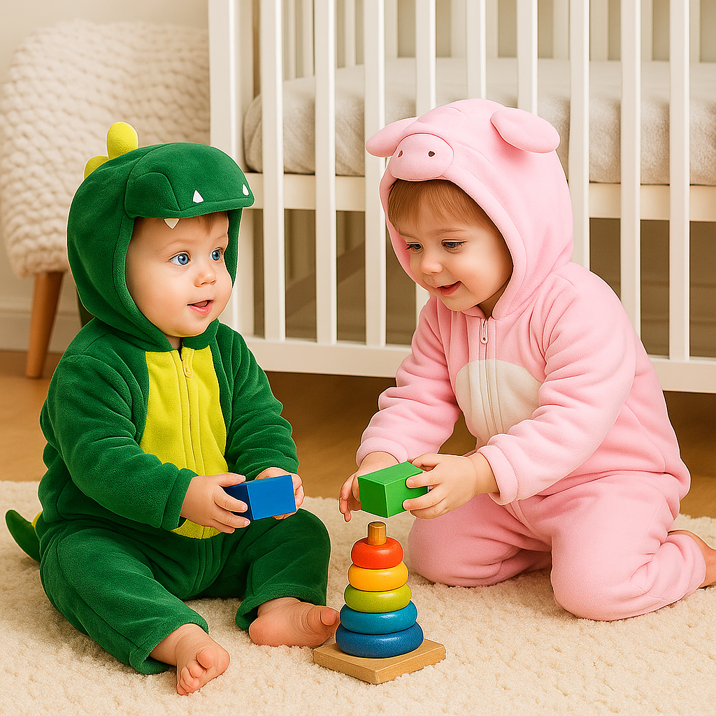 Combinaison d’Animaux – Pyjama Mignon et Confortable