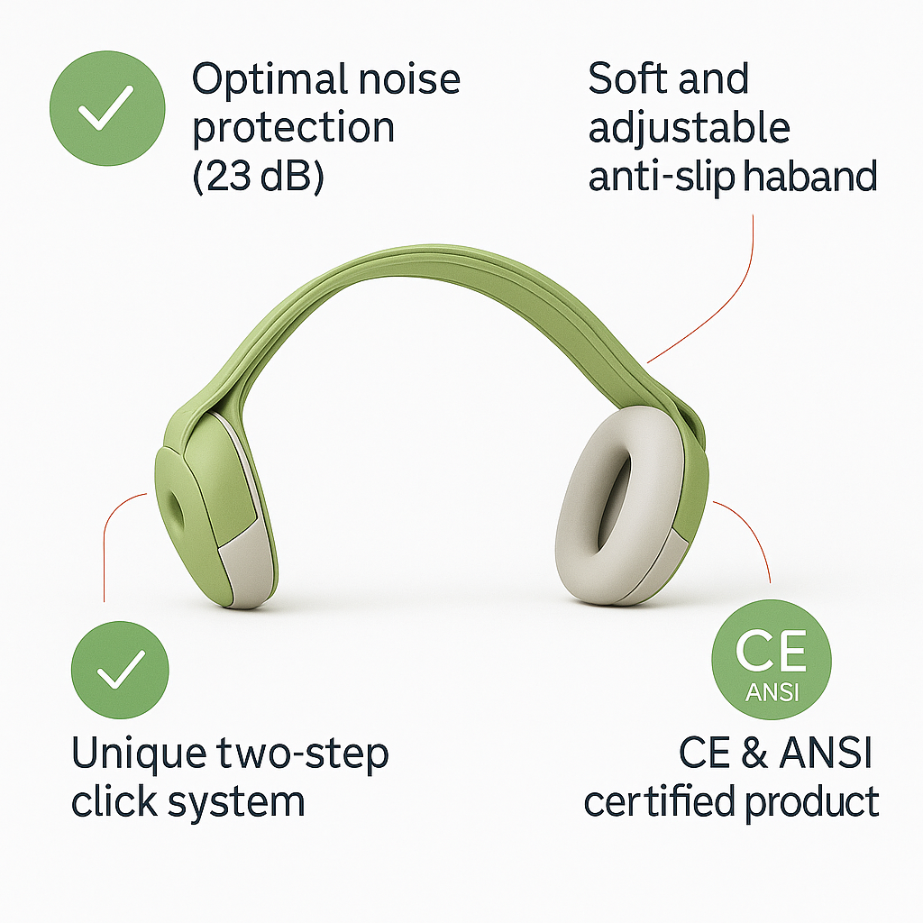 Noise-Canceling Headphones – Comfortable Hearing Protection