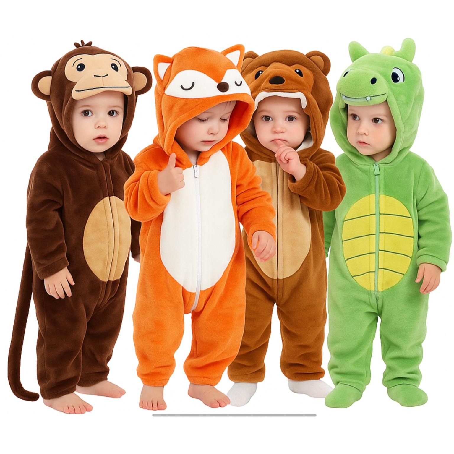 Combinaison d’Animaux – Pyjama Mignon et Confortable