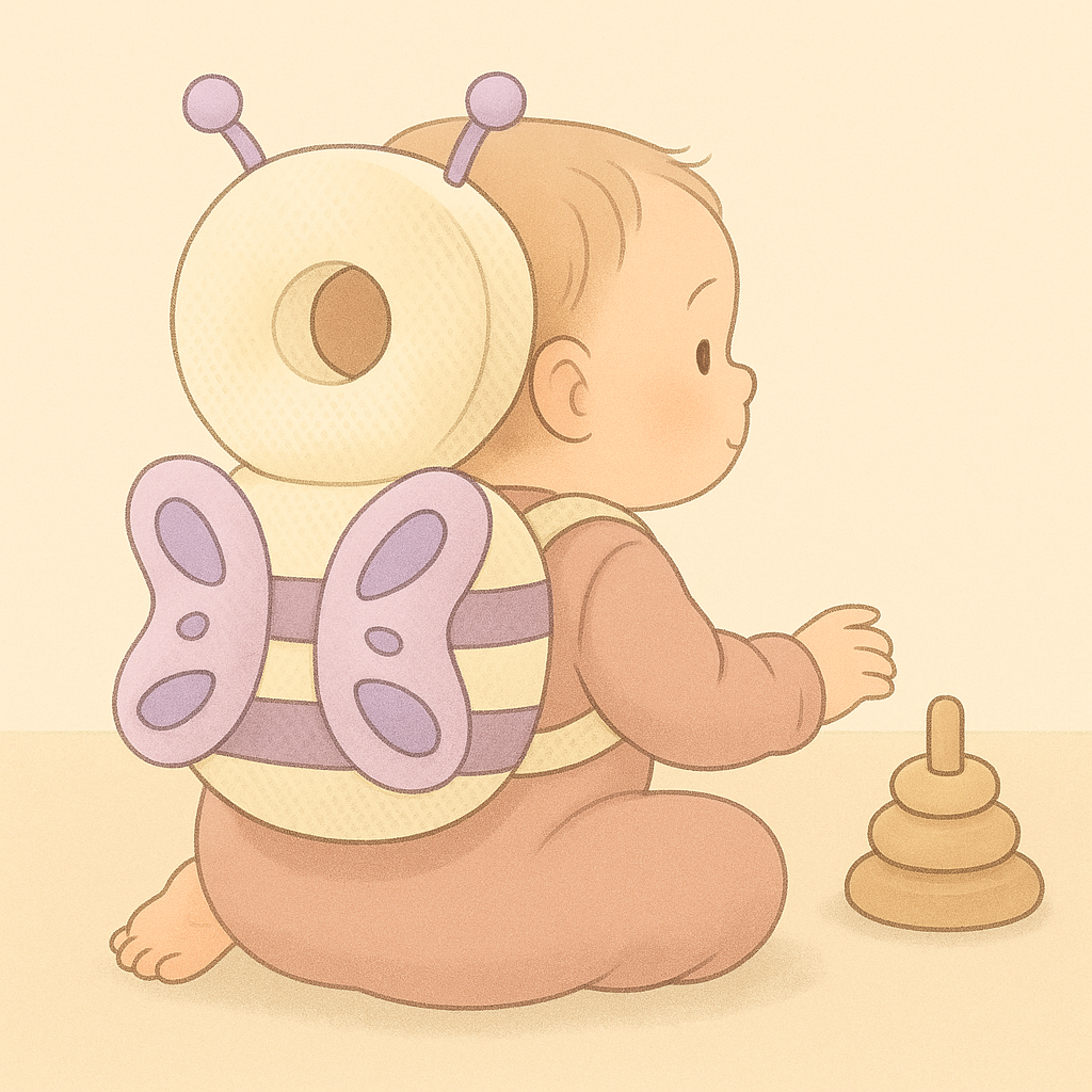 Oreiller Anti-Chute pour Bébé – Protection Mignonne et Sécurisée - Totibaby