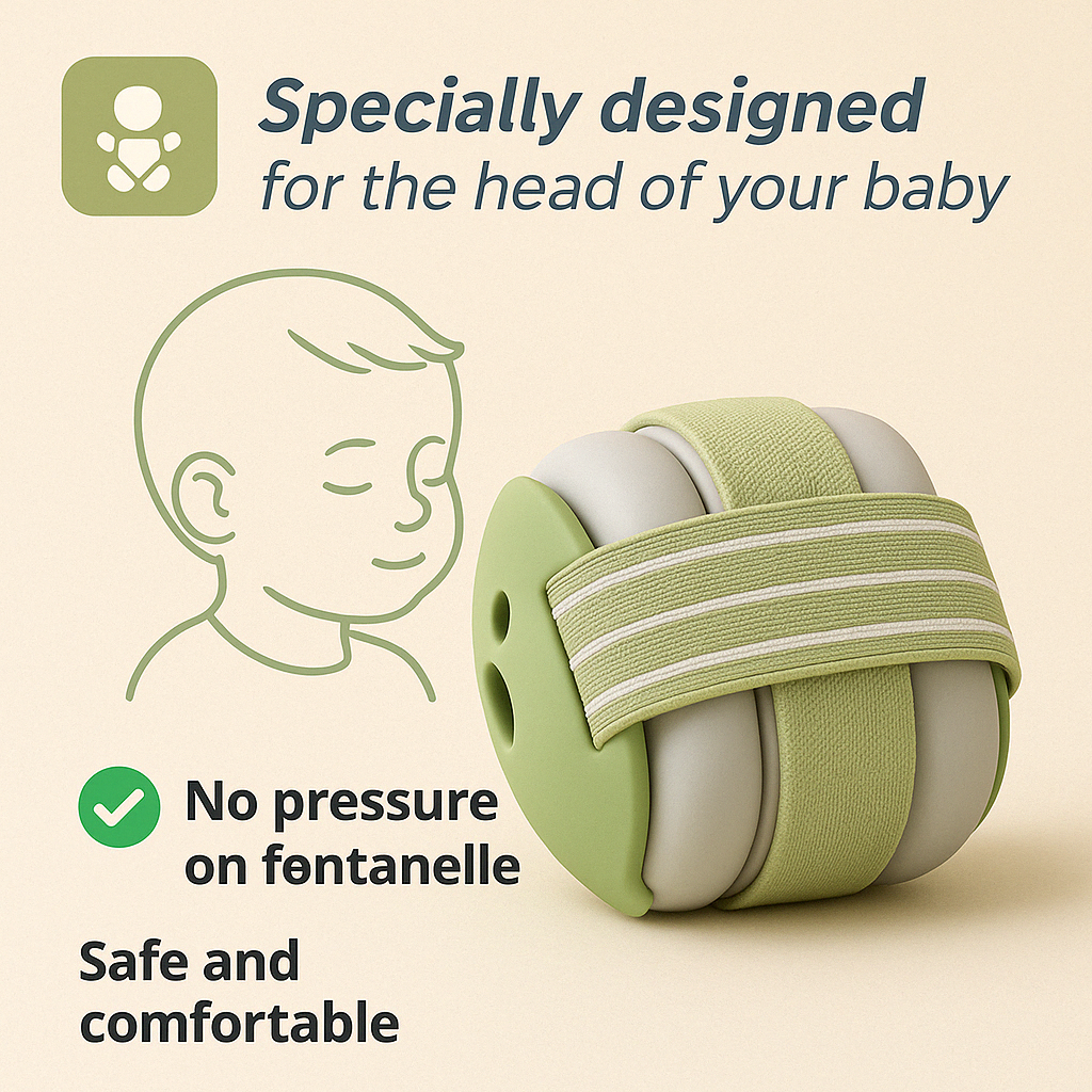 Casque Anti-Bruit pour Bébé – Protection Auditive Confortable - Totibaby