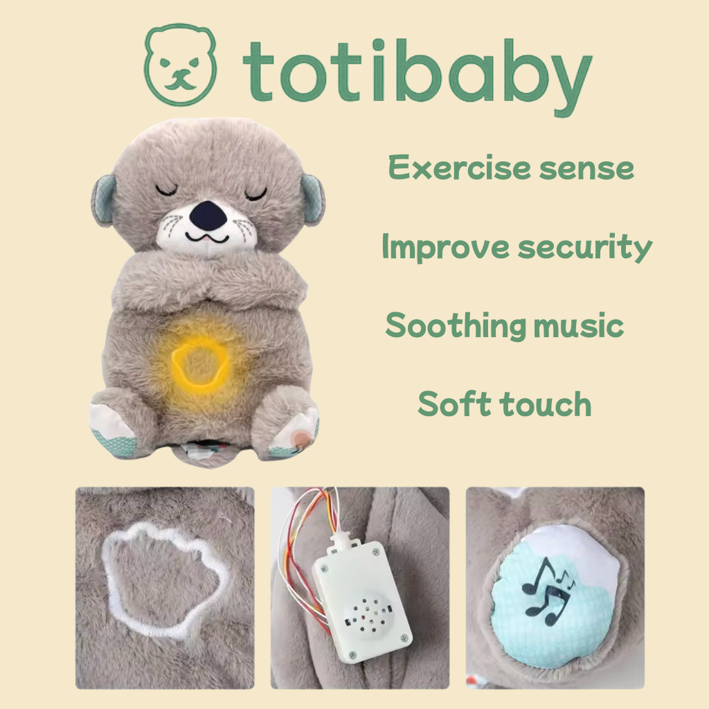 Ours en Peluche Musical Apaisant – Jouet Sommeil pour Bébé - Totibaby