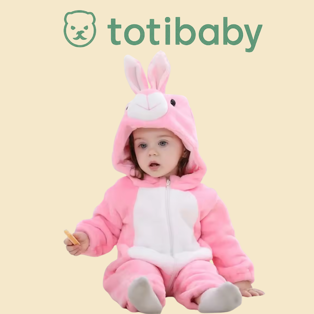 Combinaison Animaux Douce pour Bébé – Pyjama Mignon et Confortable - Totibaby
