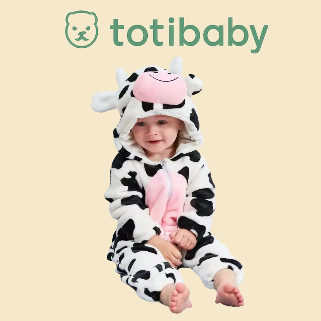 Combinaison Animaux Douce pour Bébé – Pyjama Mignon et Confortable - Totibaby