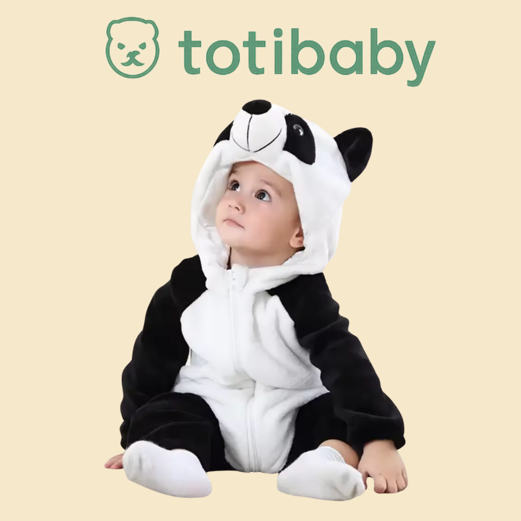 Combinaison Animaux Douce pour Bébé – Pyjama Mignon et Confortable - Totibaby