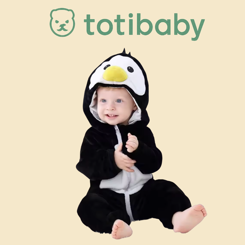 Combinaison Animaux Douce pour Bébé – Pyjama Mignon et Confortable - Totibaby